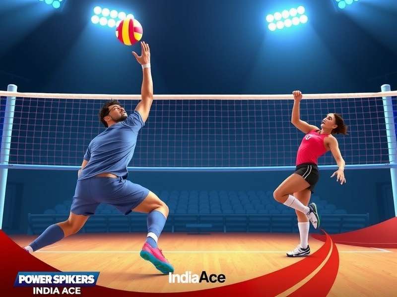 Power Spikers India Ace Gameplay